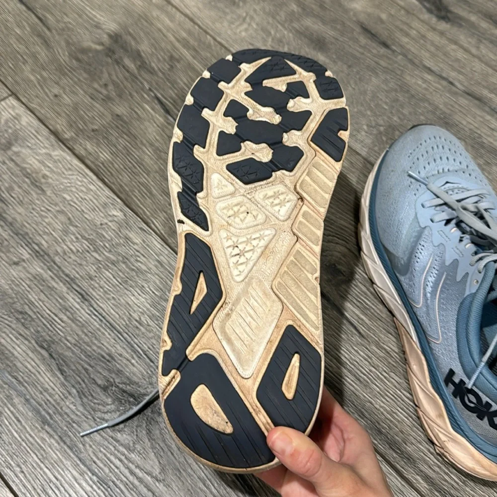 • Hoka • Women’s Arahi 5 Road Running Shoes Blue Fog/Provincial Blue 9.5 B - Picture 5 of 6